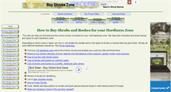 Desktop Screenshot of buyshrubszone.com