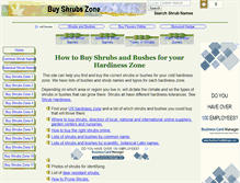 Tablet Screenshot of buyshrubszone.com